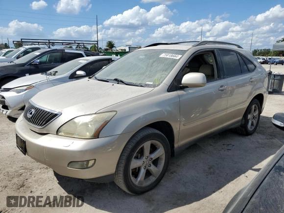 2006 Lexus RX 330 with VIN 2T2HA31U16C093088, listed as a Copart auction lot 75818664 with 0 mi miles and Non Repairable. Bid and sale history available at carsss.com. Image 1.