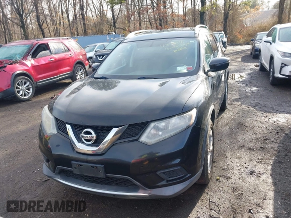 2016 Nissan Rogue SL with VIN KNMAT2MV1GP642662, listed as a IAAI auction lot 41879916 with 150,297 mi miles and . Bid and sale history available at DreamBid. Image 12.