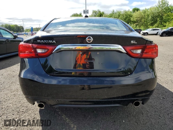 2018 Nissan Maxima SV with VIN 1N4AA6AP6JC401283, listed as a Copart auction lot 57285845 with 71,717 mi miles and Clean title. Bid and sale history available at DreamBid. Image 6.
