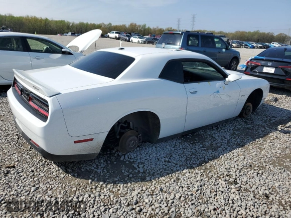 2020 Dodge Challenger SXT with VIN 2C3CDZAGXLH227654, listed as a Copart auction lot 50914655 with 95,057 mi miles and Salvage Title. Bid and sale history available at DreamBid. Image 3.