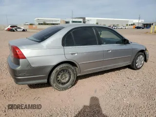 2002 Honda Civic EX with VIN 1HGES26782L051944, listed as a Copart auction lot 47958055 with 286,468 mi miles and Salvage Title. Bid and sale history available at DreamBid. Image 3.