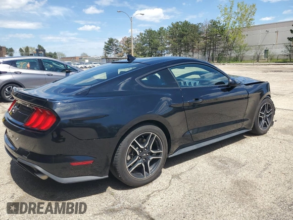 2023 Ford Mustang EcoBoost z VIN 1FA6P8TH6P5108356, wystawiony jako Copart lot #55963005 z przebiegiem 49 336 mil mil oraz Szkoda całkowita • Salvage title. Historia ofert i sprzedaży dostępna na DreamBid. Obrazek 3.