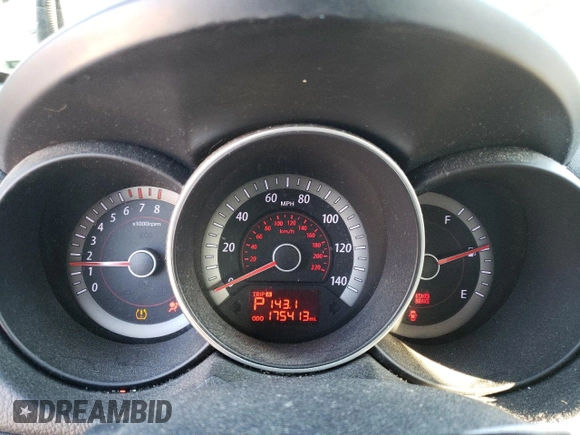 2012 Kia Forte EX with VIN KNAFU4A24C5563675, listed as a Copart auction lot 88785075 with 175,413 mi miles and Salvage Title. Bid and sale history available at carsss.com. Image 9.