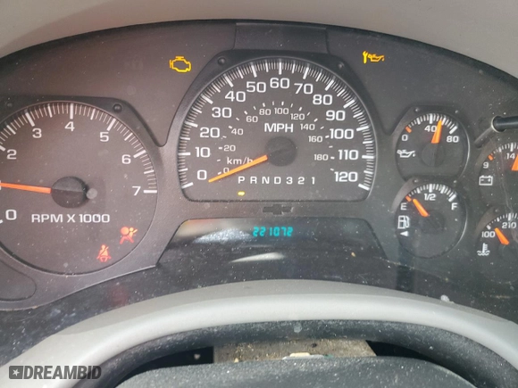 2008 Chevrolet TrailBlazer LT w/1LT with VIN 1GNDS13S382203258, listed as a Copart auction lot 85283464 with 221,072 mi miles and Salvage Title. Bid and sale history available at carsss.com. Image 9.