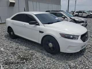 2015 Ford Police Interceptor with VIN 1FAHP2MK2FG163700, listed as a Copart auction lot 56028145 with 107,421 mi miles and Salvage title. Bid and sale history available at DreamBid. Image 4.