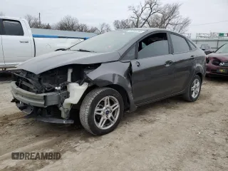 2017 Ford Fiesta SE with VIN 3FADP4BJ7HM169893, listed as a Copart auction lot 44365755 with 68,942 mi miles and Salvage Title. Bid and sale history available at DreamBid. Image 1.