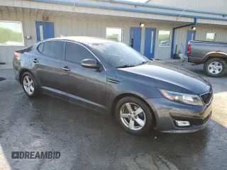 2015 Kia Optima LX with VIN 5XXGM4A75FG442561, listed as a Copart auction lot 52884935 with 146,818 mi miles and Salvage Title. Bid and sale history available at DreamBid. Image 4.