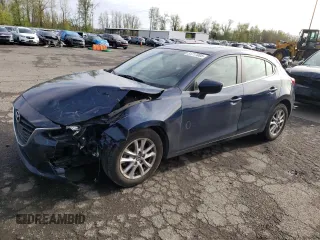 2015 Mazda 3 i Touring with VIN 3MZBM1L78FM235597, listed as a Copart auction lot 51717005 with 57,186 mi miles and Salvage title. Bid and sale history available at DreamBid. Image 1.