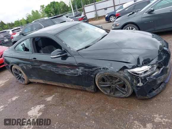 2015 BMW 4 Series 428i xDrive with VIN WBA3N5C56FK198340, listed as a IAAI auction lot 42153190 with 96,054 mi miles and . Bid and sale history available at DreamBid. Image 13.