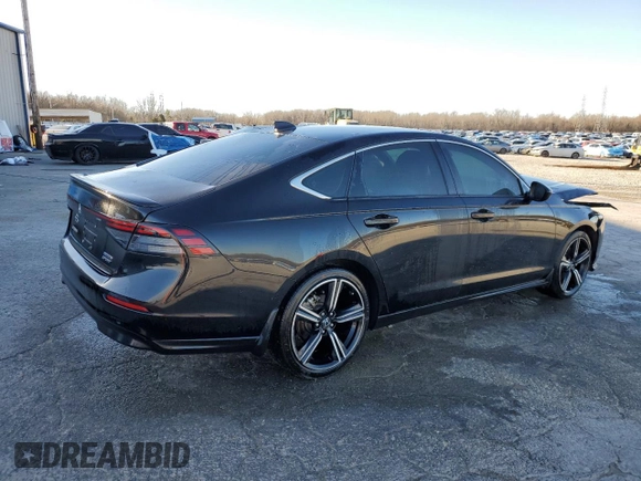 2023 Honda Accord Sport с VIN 1HGCY2F5XPA046378, выставлен на аукционе Copart как лот 47856655 с пробегом 78 203 миль миль и Списание • Salvage title. История ставок и продаж доступна на DreamBid. Изображение 3.