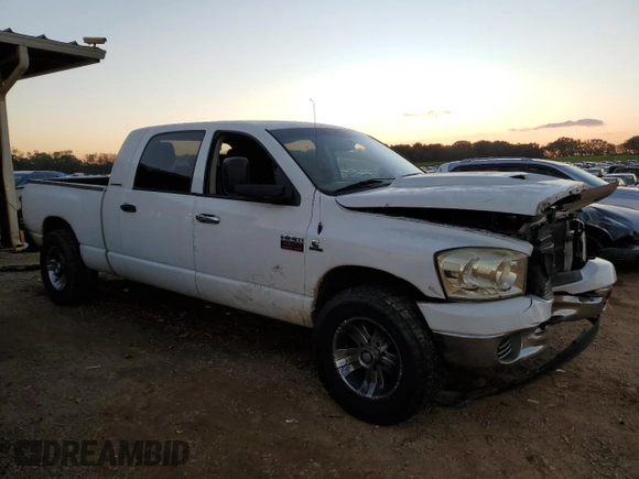 2007 Dodge Ram 3500 SLT with VIN 3D7ML39C97G701056, listed as a Copart auction lot 80778744 with 208,372 mi miles and Salvage Title. Bid and sale history available at carsss.com. Image 4.