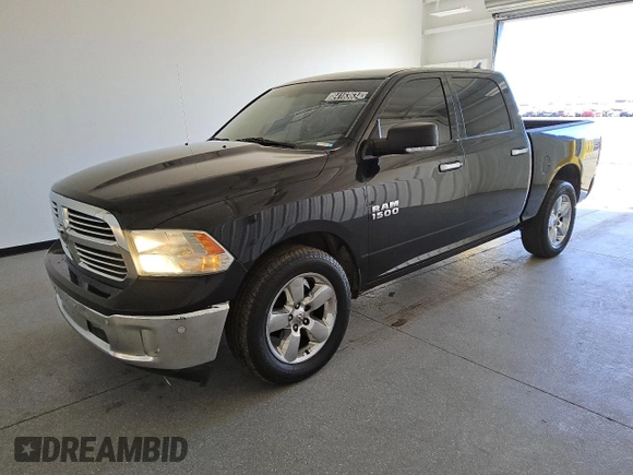 2016 Ram 1500 Big Horn with VIN 1C6RR6LG9GS327186, listed as a Copart auction lot 84163634 with 156,145 mi miles and Clean Title. Bid and sale history available at carsss.com. Image 1.