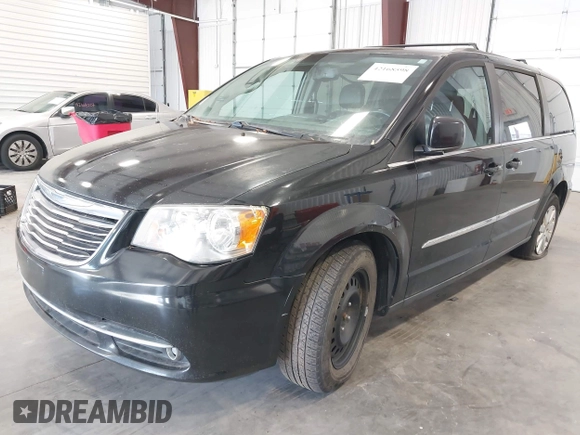 2015 Chrysler Town & Country Touring with VIN 2C4RC1BGXFR552294, listed as a IAAI auction lot 42168598 with 155,388 mi miles. Bid and sale history available at carsss.com. Image 2.