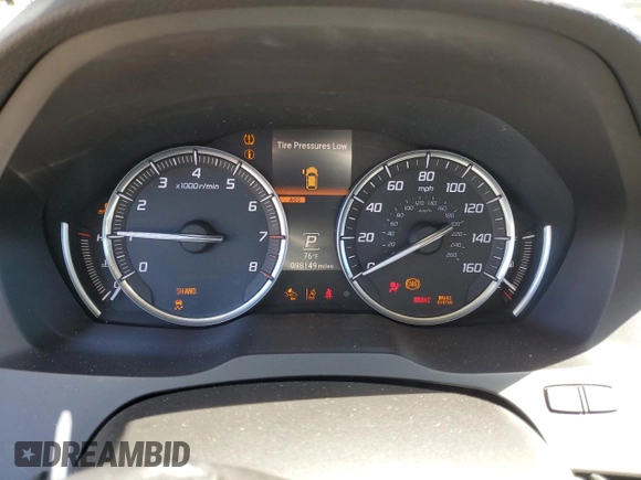 2016 Acura MDX Advance z VIN 5FRYD4H9XGB043188, wystawiony jako Copart lot #56800545 z przebiegiem 98 149 mil mil oraz Szkoda całkowita • Salvage title. Historia ofert i sprzedaży dostępna na DreamBid. Obrazek 9.