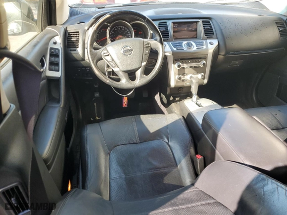 2013 Nissan Murano LE with VIN JN8AZ1MU5DW204118, listed as a Copart auction lot 52980685 with 123,730 mi miles and Salvage Title. Bid and sale history available at carsss.com. Image 8.