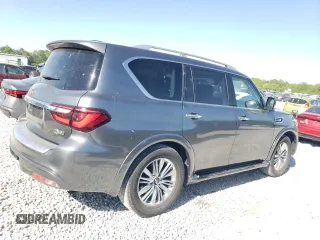 2018 Infiniti QX80 z VIN JN8AZ2NC7J9440940, wystawiony jako Copart lot #53384735 z przebiegiem 57 875 mil mil oraz Czysty tytuł • Clean title. Historia ofert i sprzedaży dostępna na DreamBid. Obrazek 3.