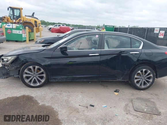2013 Honda Accord Sport with VIN 1HGCR2F55DA169207, listed as a IAAI auction lot 42131675 with 127,200 mi miles and . Bid and sale history available at DreamBid. Image 14.