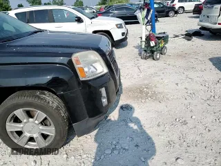 2013 GMC Terrain SLE with VIN 2GKALSEK9D6342811, listed as a Copart auction lot 60445485 with 124,660 mi miles and Salvage title. Bid and sale history available at DreamBid. Image 14.
