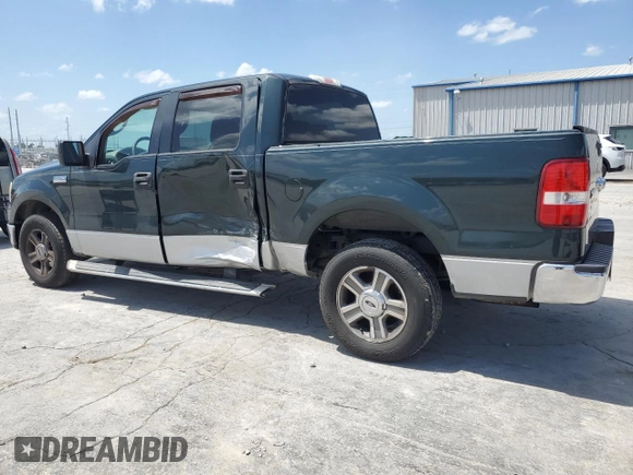 2005 Ford F-150 XLT with VIN 1FTRW12W05KC77725, listed as a Copart auction lot 61828205 with 171,121 mi miles and Salvage title. Bid and sale history available at DreamBid. Image 2.