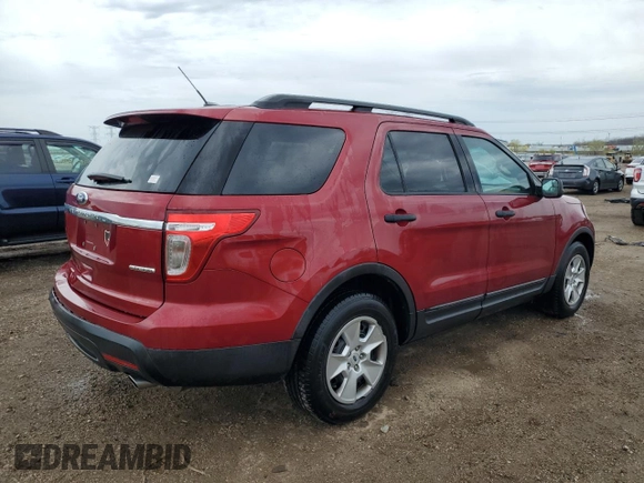 2014 Ford Explorer with VIN 1FM5K7B87EGB07875, listed as a Copart auction lot 54245615 with 102,945 mi miles and Salvage title. Bid and sale history available at DreamBid. Image 3.