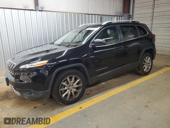 2017 Jeep Cherokee Limited z VIN 1C4PJMDS6HW581012, wystawiony jako Copart lot #56578105 z przebiegiem 141 767 mil mil oraz Szkoda całkowita • Salvage title. Historia ofert i sprzedaży dostępna na DreamBid. Obrazek 1.
