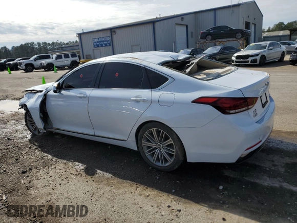 2019 Genesis G80 3.8L with VIN KMHGN4JE3KU286810, listed as a Copart auction lot 42323645 with Not provided miles and Clean title. Bid and sale history available at DreamBid. Image 2.