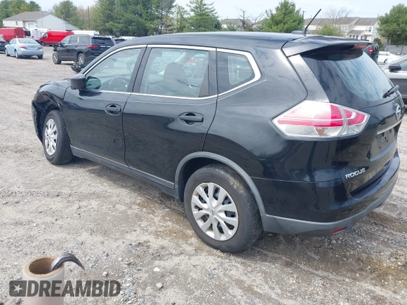 2016 Nissan Rogue S with VIN KNMAT2MV1GP633816, listed as a IAAI auction lot 42027961 with 165,430 mi miles and . Bid and sale history available at carsss.com. Image 3.