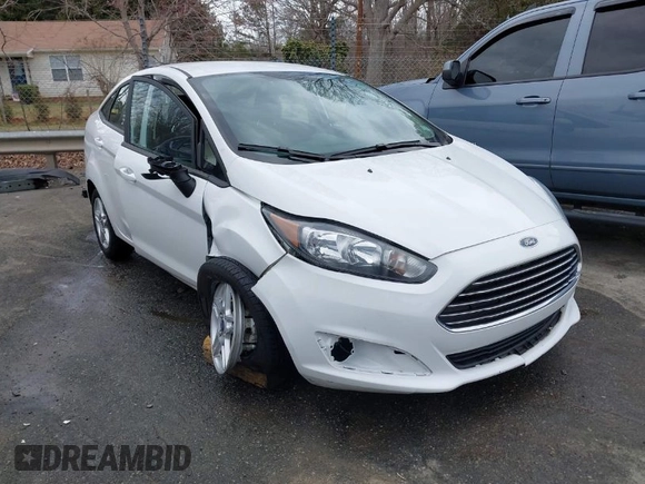 2017 Ford Fiesta SE with VIN 3FADP4BJ1HM163720, listed as a IAAI auction lot 41758353 with 49,169 mi miles. Bid and sale history available at carsss.com. Image 1.