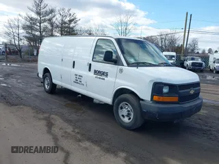 2016 Chevrolet Express Cargo Van with VIN 1GCWGBFF6G1154276, listed as a IAAI auction lot 41523966 with 70,558 mi miles. Bid and sale history available at carsss.com. Image 1.
