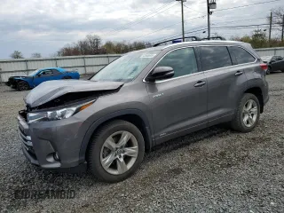 2017 Toyota Highlander Hybrid Limited with VIN 5TDDGRFHXHS020697, listed as a Copart auction lot 52888695 with 73,736 mi miles and Salvage title. Bid and sale history available at DreamBid. Image 1.
