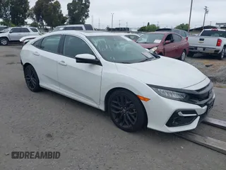 2020 Honda Civic Si z VIN 2HGFC1E50LH705443, wystawiony jako IAAI lot #41858084 z przebiegiem 76 668 mil mil oraz . Historia ofert i sprzedaży dostępna na DreamBid. Obrazek 1.