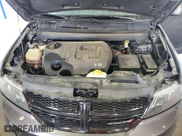 2017 Dodge Journey Crossroad Plus with VIN 3C4PDCGG4HT582755, listed as a Copart auction lot 57835405 with 95,963 mi miles and Clean title. Bid and sale history available at DreamBid. Image 12.