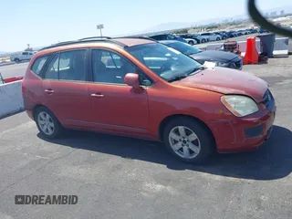 2008 Kia Rondo EX with VIN KNAFG525387174835, listed as a IAAI auction lot 42011406 with 138,656 mi miles. Bid and sale history available at carsss.com. Image 13.