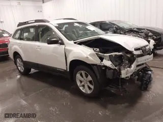 2014 Subaru Outback 2.5i with VIN 4S4BRCAC8E3287808, listed as a IAAI auction lot 41706095 with 115,314 mi miles. Bid and sale history available at carsss.com. Image 1.
