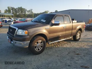 2005 Ford F-150 XLT with VIN 1FTPX12545NA15281, listed as a Copart auction lot 62342005 with 254,280 mi miles and Clean title. Bid and sale history available at DreamBid. Image 1.