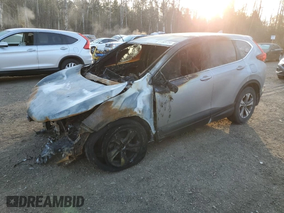 2017 Honda CR-V LX with VIN 2HKRW1H35HH001542, listed as a Copart auction lot 81509754 with 0 mi miles and Non Repairable. Bid and sale history available at carsss.com. Image 1.