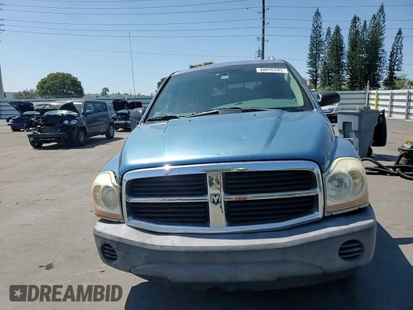 2005 Dodge Durango SXT with VIN 1D4HD38K45F584666, listed as a Copart auction lot 59212785 with 139,604 mi miles and Non repairable. Bid and sale history available at DreamBid. Image 11.