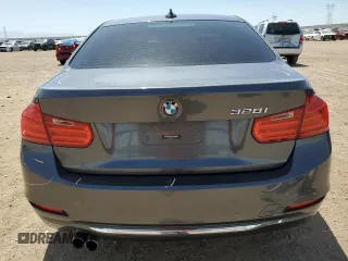 2013 BMW 3 Series 328i with VIN WBA3C1C56DF437440, listed as a Copart auction lot 61389475 with 122,736 mi miles and Salvage title. Bid and sale history available at DreamBid. Image 6.