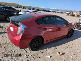 2013 Toyota Prius One with VIN JTDKN3DUXD0341856, listed as a Copart auction lot 53946985 with 123,059 mi miles and Salvage Title. Bid and sale history available at DreamBid. Image 3.