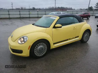2013 Volkswagen Beetle 50s Edition with VIN 3VW5P7AT7DM828338, listed as a Copart auction lot 88228725 with 106,171 mi miles and Salvage title. Bid and sale history available at DreamBid. Image 1.
