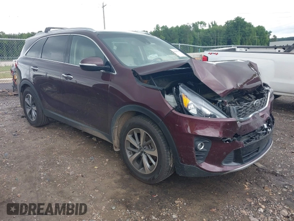 2019 Kia Sorento EX Sport with VIN 5XYPH4A59KG470940, listed as a IAAI auction lot 42384742 with 71,687 mi miles and . Bid and sale history available at DreamBid. Image 1.
