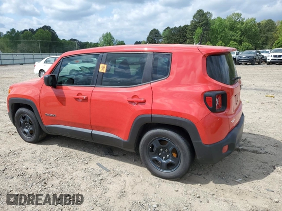 2017 Jeep Renegade Sport z VIN ZACCJAAB9HPF35320, wystawiony jako Copart lot #52431005 z przebiegiem 137 307 mil mil oraz Szkoda całkowita • Salvage title. Historia ofert i sprzedaży dostępna na DreamBid. Obrazek 2.