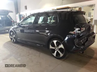 2017 Volkswagen Golf GTI S with VIN 3VW4T7AU7HM066201, listed as a Copart auction lot 44282864 with 52,248 mi miles. Bid and sale history available at carsss.com. Image 2.
