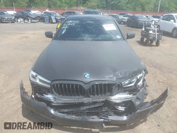 2023 BMW 5 Series M550i xDrive with VIN WBA13BK02PCN47443, listed as a IAAI auction lot 42290388 with Not provided miles and . Bid and sale history available at DreamBid. Image 12.