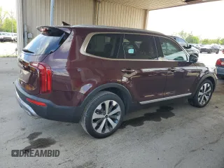 2021 Kia Telluride S with VIN 5XYP64HC6MG176974, listed as a Copart auction lot 56170455 with 66,454 mi miles and Salvage title. Bid and sale history available at DreamBid. Image 3.