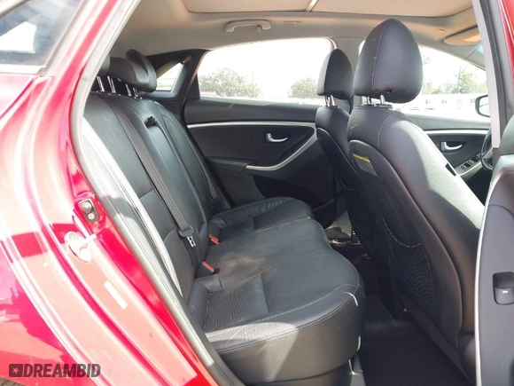 2014 Hyundai Elantra GT with VIN KMHD35LH0EU186111, listed as a IAAI auction lot 41620834 with NaN miles. Bid and sale history available at carsss.com. Image 8.