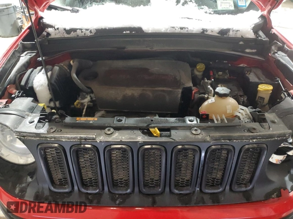 2016 Jeep Renegade Latitude with VIN ZACCJBBT7GPC57884, listed as a Copart auction lot 45362775 with 115,002 mi miles and Salvage Title. Bid and sale history available at carsss.com. Image 12.