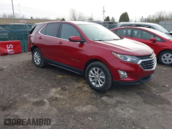 2021 Chevrolet Equinox LT with VIN 3GNAXKEVXML310379, listed as a IAAI auction lot 41918006 with 42,986 mi miles. Bid and sale history available at carsss.com. Image 1.