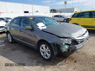 2012 Ford Fusion SE with VIN 3FAHP0HG0CR436745, listed as a IAAI auction lot 41598812 with 116,305 mi miles. Bid and sale history available at carsss.com. Image 1.