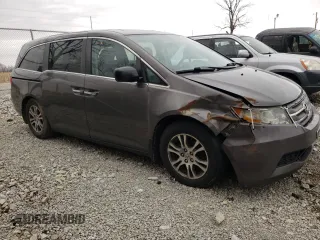 2013 Honda Odyssey EX-L with VIN 5FNRL5H68DB044162, listed as a Copart auction lot 49541385 with 262,550 mi miles and Clean Title. Bid and sale history available at carsss.com. Image 4.